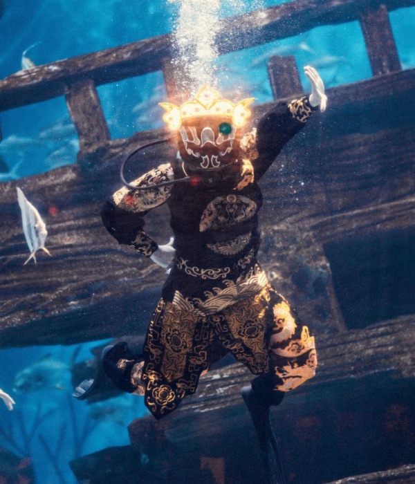 融創(chuàng)海世界表演。重慶融創(chuàng)文旅城供圖