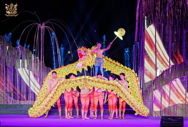 舞龍表演。主辦方供圖