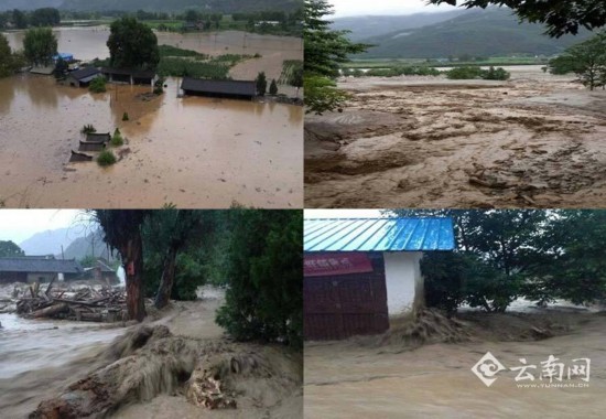 云南香格里拉縣發(fā)生泥石流災(zāi)害致2人失蹤 3人受傷